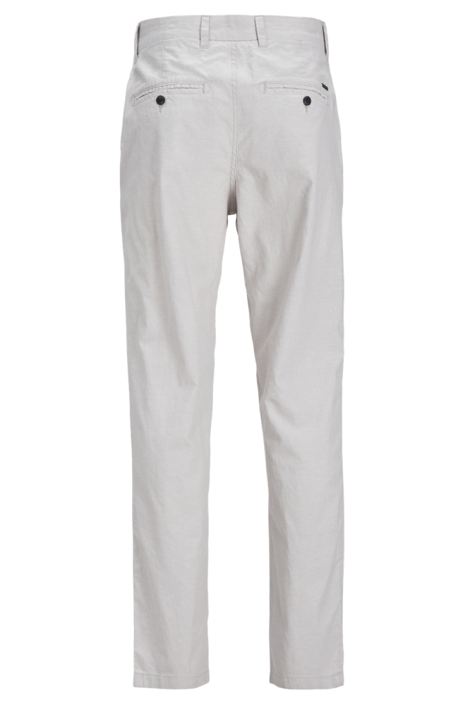 JPSTACE SUMMER LINEN BLEND CHINO PA 12248604 CROCKERY/MELANGE